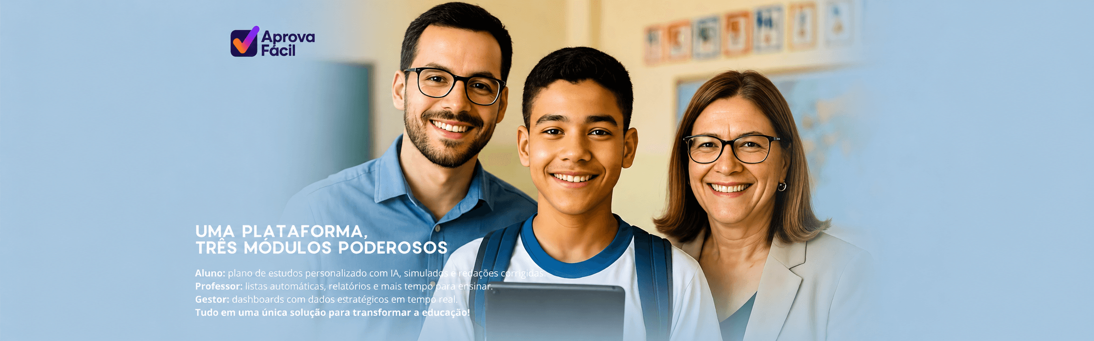 Plataforma Aprova Fácil 1