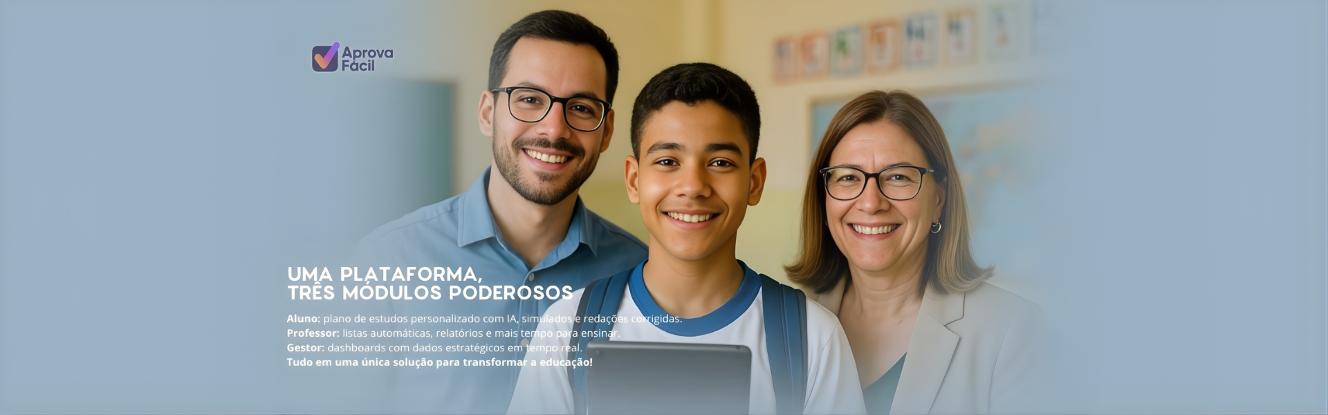 Plataforma Aprova Fácil 1